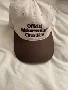 thisisneverthat® Official Cap ベージュ/ブラウン