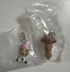 は様専用　こびとづかん　めじるしマスコットセット　シボリオオチチ&べニキノコビト