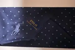 POLO RALPH LAUREN ハンカチ ドット柄 ネイビーのサムネイル