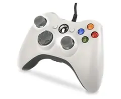 新品未使用 Xbox 360 有線コントローラー スティックカバー付き