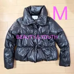 UNITED　ARROWS　BEAUTY＆YOUTH　ダウンジャケット　黒　Mのサムネイル