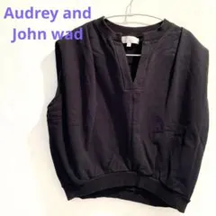 Audrey and John wad オードリーアンド　トップス　ベスト