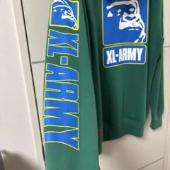 XLAGEグリーン パーカー XLゴリラ