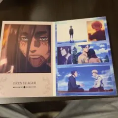 一番くじ 進撃の巨人G賞 メモリアルカード エレン　エルヴィン　ミカサ