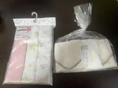 ベビーガーゼハンカチ　10枚　3枚