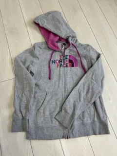 韓国ノース　ノースフェイス　THE NORTH FACE グレーピンク　パーカー