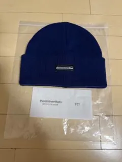thisisneverthat ニット帽 ビーニー　ネイビー