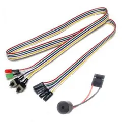 マザーボード 試験 検証 修理 テスト スイッチ+LED+ビープスピーカー