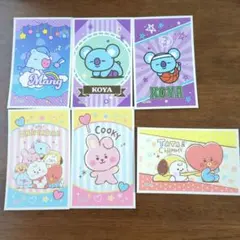BT21 ステッカー 6枚セット