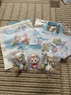 25周年ディズニーシー リーナベル ぬいば クリップ トートバッグ 他