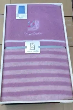 Pierre Cardin ストライプ毛布 140x200cm