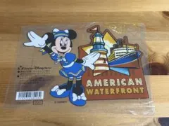 【レトロレア】東京ディズニーシーステッカー アメリカンウォーターフロント ミニー