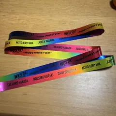 WEST. WESTA！　銀テープ フル 1本　銀テ　（⭐︎折れ、傷なし　美品）