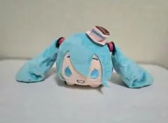 【値下げ・美品】 初音ミク×シナモロール 寝そべりぬいぐるみ