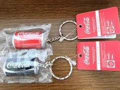 コカ・コーラ 缶型キーホルダー 2個セット