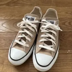 値下げ！CONVERSE ALL STAR ベージュ スニーカー 25センチ