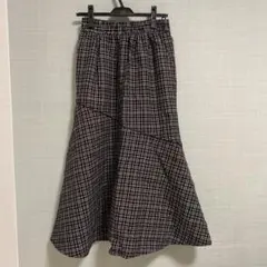 GRL マーメイドスカート ツイード