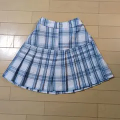 LOVETOXIC プリーツスカート チェック柄　150