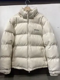 RVCA アイボリー ダウンジャケット