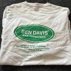 さ*し様 BEN DAVIS ホワイト 長袖Tシャツ