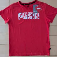 【未使用タグ付】PUMA レッド Tシャツ サイズ150