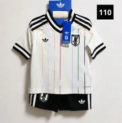adidas 正規品日本代表2026 アウェイユニフォーム3点setキッズ110