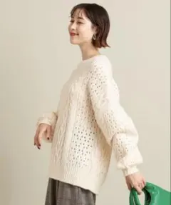 BEAUTY&YOUTH BY UNITED ARROWS ケーブルニット♡