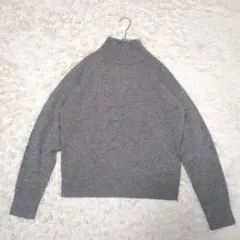 セオリー タートルネックニット カシミヤ100％ ケーブル編み