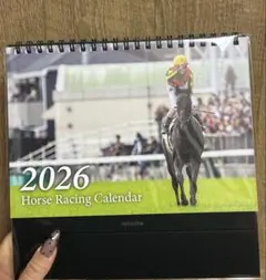 【未開封】2026ネット競馬/卓上カレンダー/ JRA /netkeiba