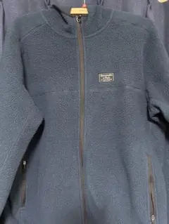 Abercrombie & Fitch フリースジャケット L ネイビー