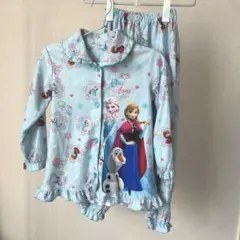 アナ雪 120 パジャマ プリンセス ディズニー フリース アナ エルサ