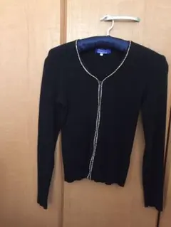 Burberry Blue Label コットンカーディガン　黒