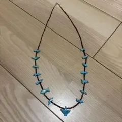 最終値下！希少 ズニ族 ターコイズ フェティッシュ ネックレス 天然石