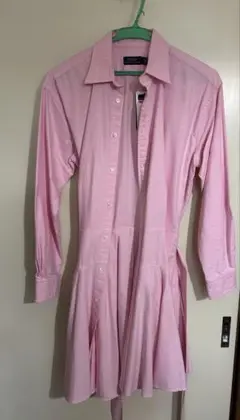 【新品タグ付き】ラルフローレン　シャツワンピース