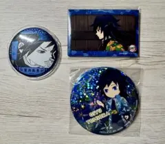 鬼滅の刃　冨岡義勇 缶バッジセット