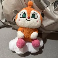 美品　アンパンマン ドキンちゃん ぬいぐるみ マスコット