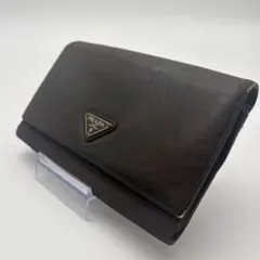PRADA プラダ テスート 長財布 ブラック ナイロン 三角プレートのサムネイル
