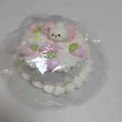 kikisquishy＊いちごとうさぎのケーキ(純泥) - メルカリ