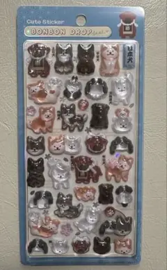 【正規品】ボンボンドロップシール 和柄　日本犬