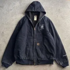も*ー様 レア　Carhartt カーハート企業ロゴ　ブラック　鬼フェード　ヴィ も*ー様 レア Carhartt カーハート企業ロゴ ブラック 鬼フェード