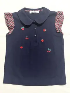 familiar ネイビーポロシャツ　110