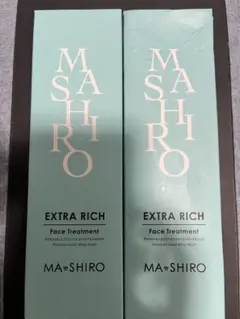 MA・SHIRO EXTRA RICH フェイストリートメント 200g 2本のサムネイル
