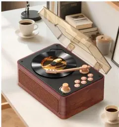 い*く様 CDプレーヤー レトロ Bluetooth受信送信 HiFI USB再