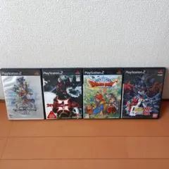 PS2 ゲームソフト 4本セット