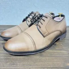 【極美品】ステファノロッシ ストレートチップ SR01441 レザー 26cm