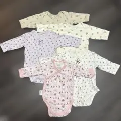 70センチ　長袖　カバーオール５点セット