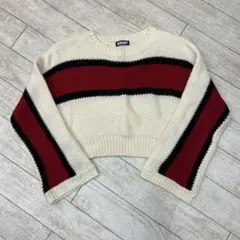 ANAP クロップドニット セーター