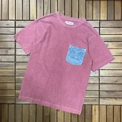 AVIREX TYPE BLUE クルーネック 半袖 ポケット Tシャツ ポケT
