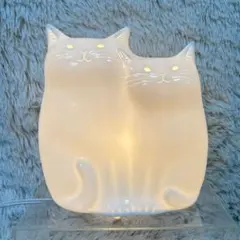 NARUMI ボーンチャイナ インテリアランプふくまねき猫 陶器製ランプ