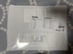 IKEA SKUBB 5段収納ケース ホワイト 35x58x25 cmのサムネイル